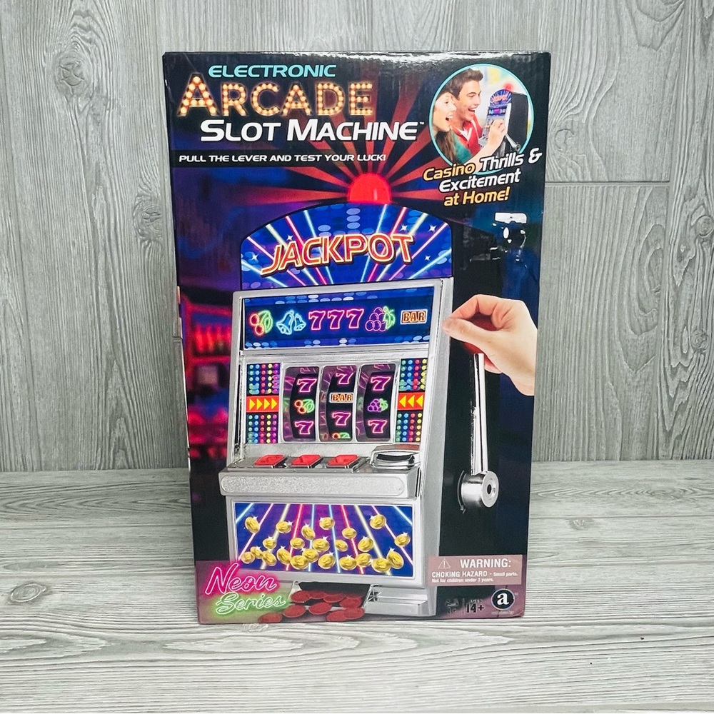 Nwt Electronic Arcade Machine Neon Series Table Top Toy  Ambassador